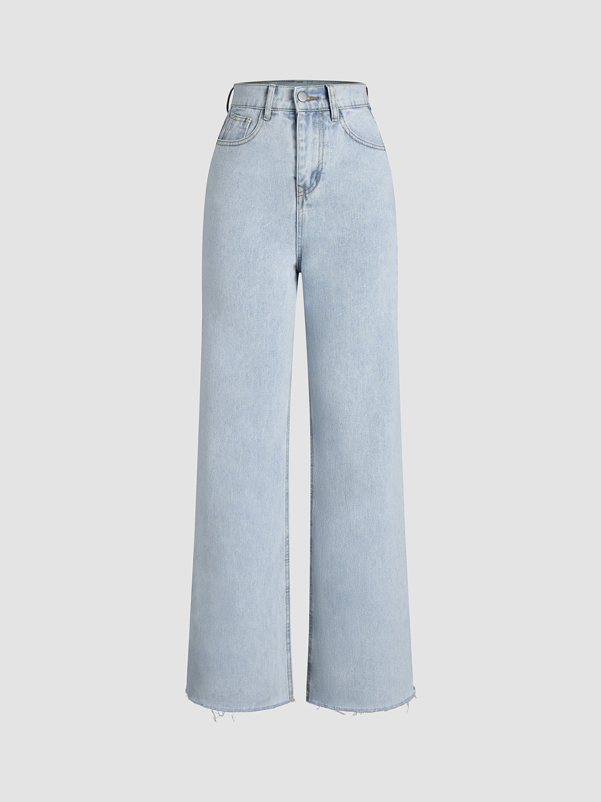 Kot Düz Paça Jean Pantolon