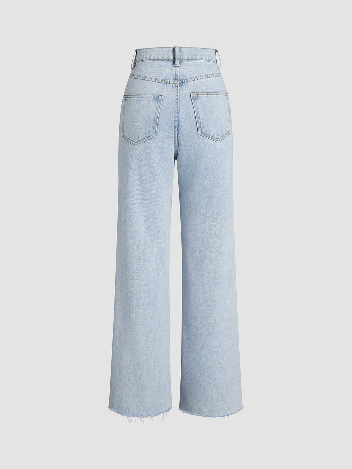 Kot Düz Paça Jean Pantolon
