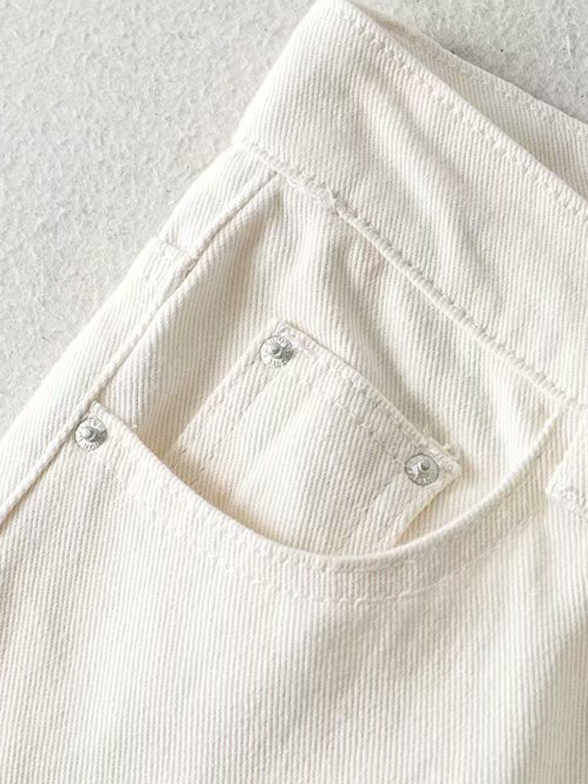 Kot Düz Paça Jean Pantolon