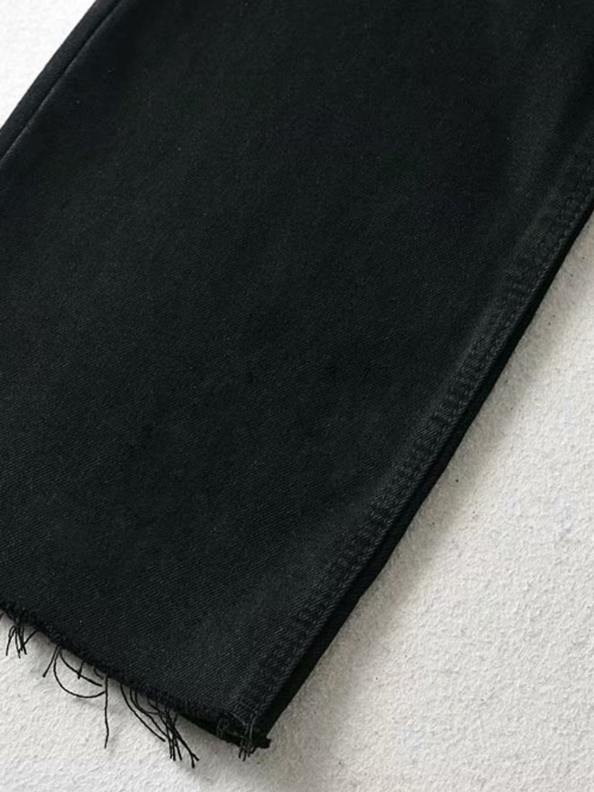 Kot Düz Paça Jean Pantolon