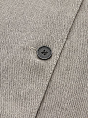 Şık Kuşaklı Düğmeli Blazer